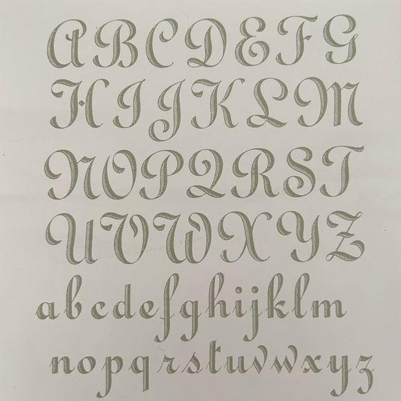 ANNA GRIFFIN Alphabets Stamp Kit - Picture 9 of 9